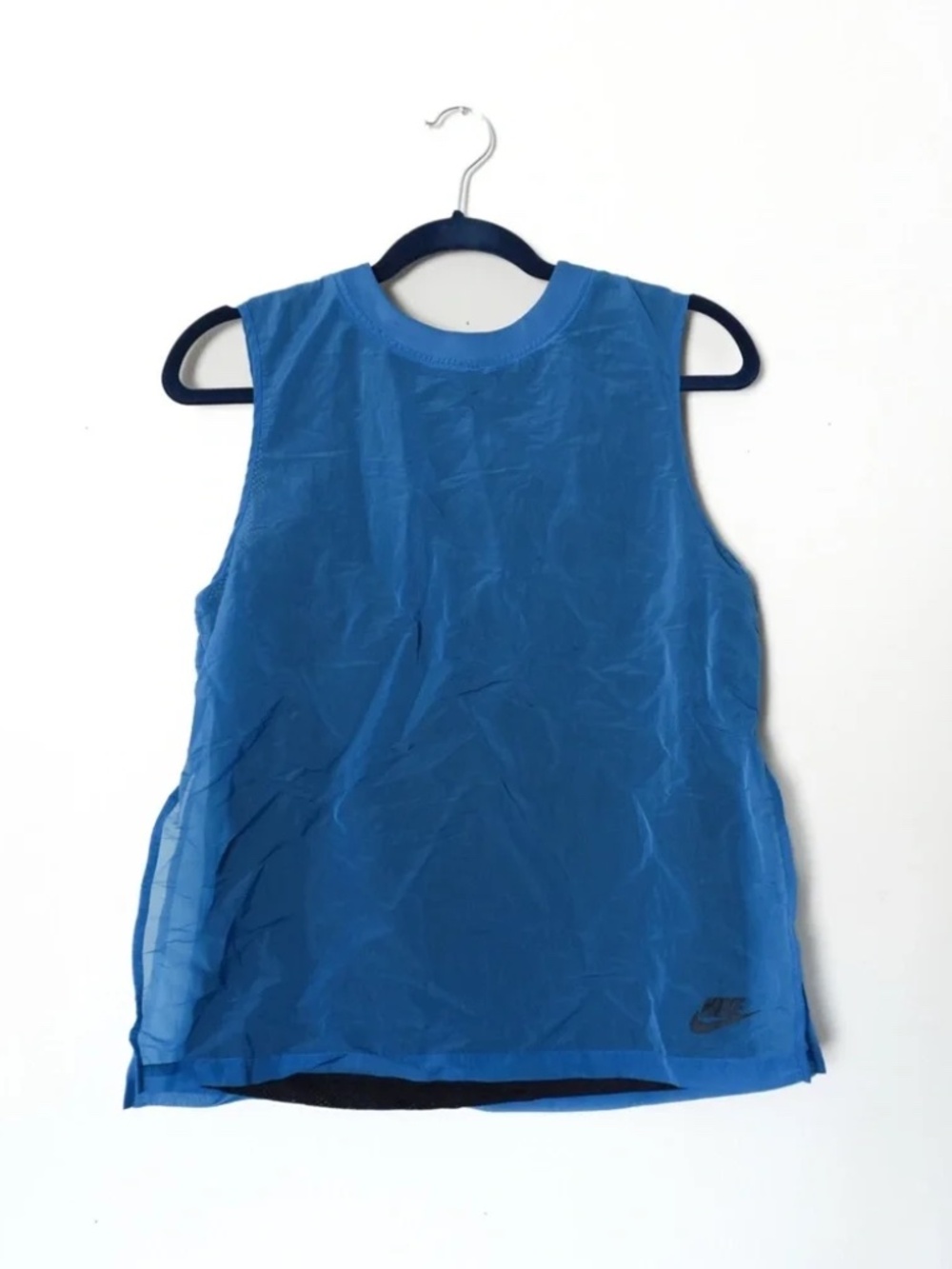 NWT Nike Hypermesh Mesh Lining Side Split Muscle Tank